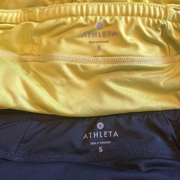 Two (2) Pair Athleta Pulse Running Shorts - Picture 8 of 8
